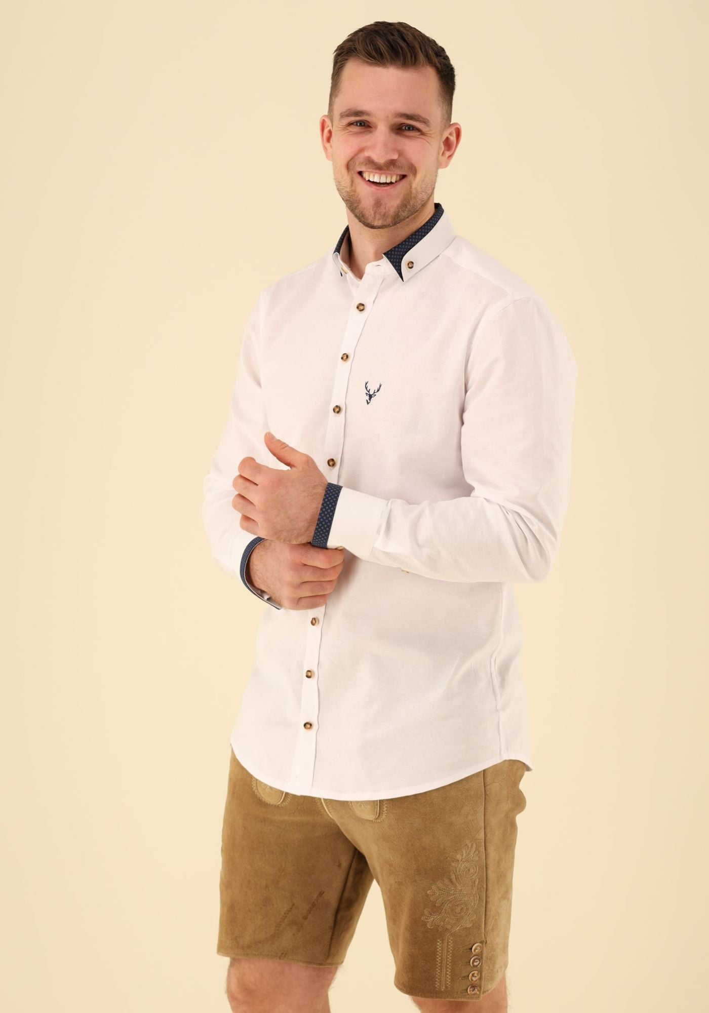 Gipfelstürmer Trachtenhemd Slim Fit Zoriva