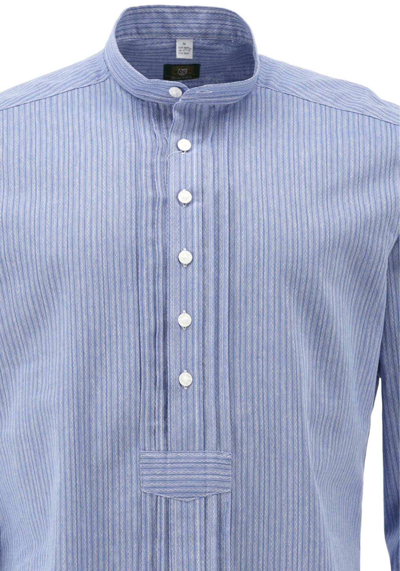 OS Trachten Trachtenhemd Slim Fit Hazau