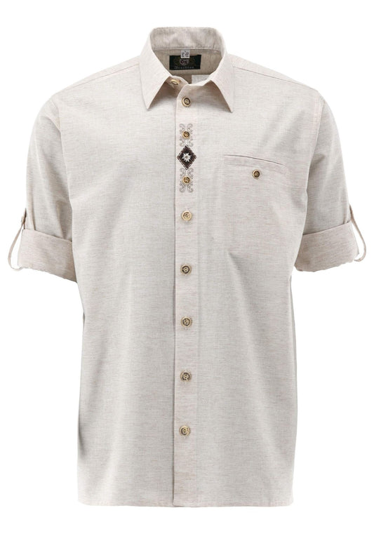 OS Trachten Trachtenhemd Slim Fit Sedia