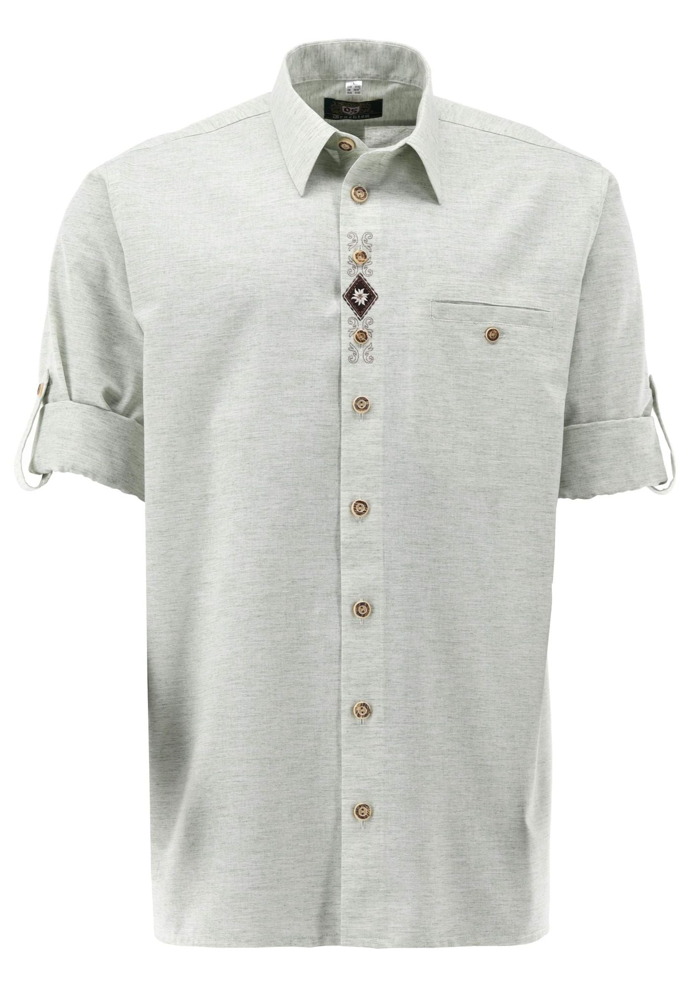 OS Trachten Trachtenhemd Slim Fit Sedia