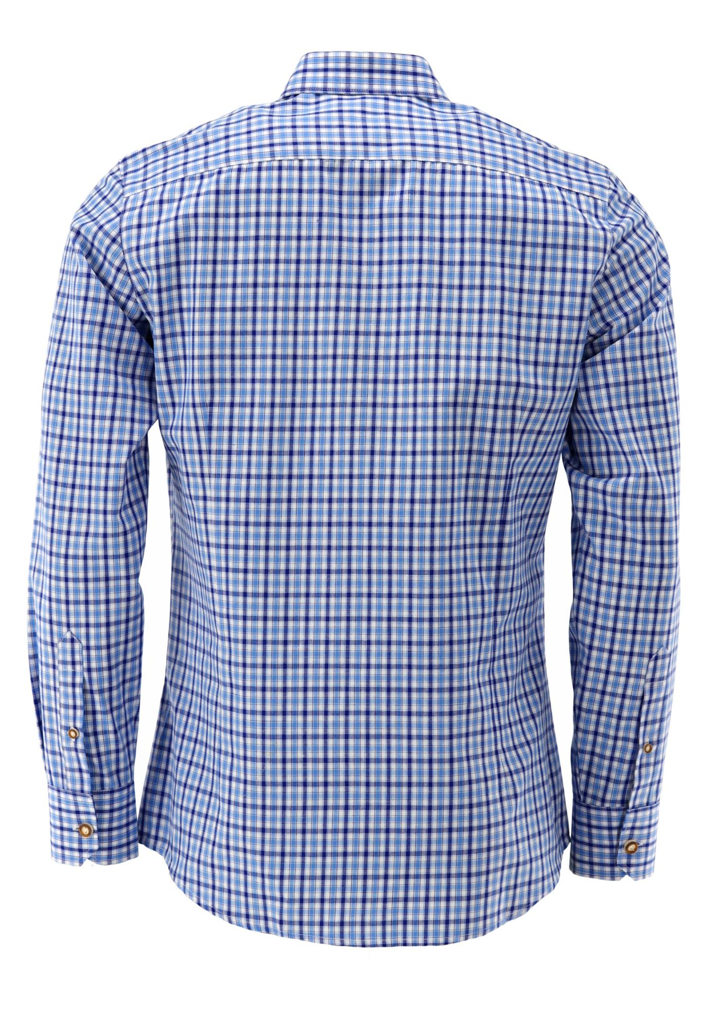 OS Trachten Trachtenhemd Slim Fit Lundoko
