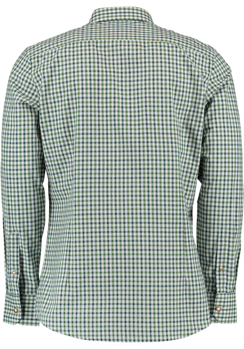 OS Trachten Trachtenhemd Slim Fit Lundoko