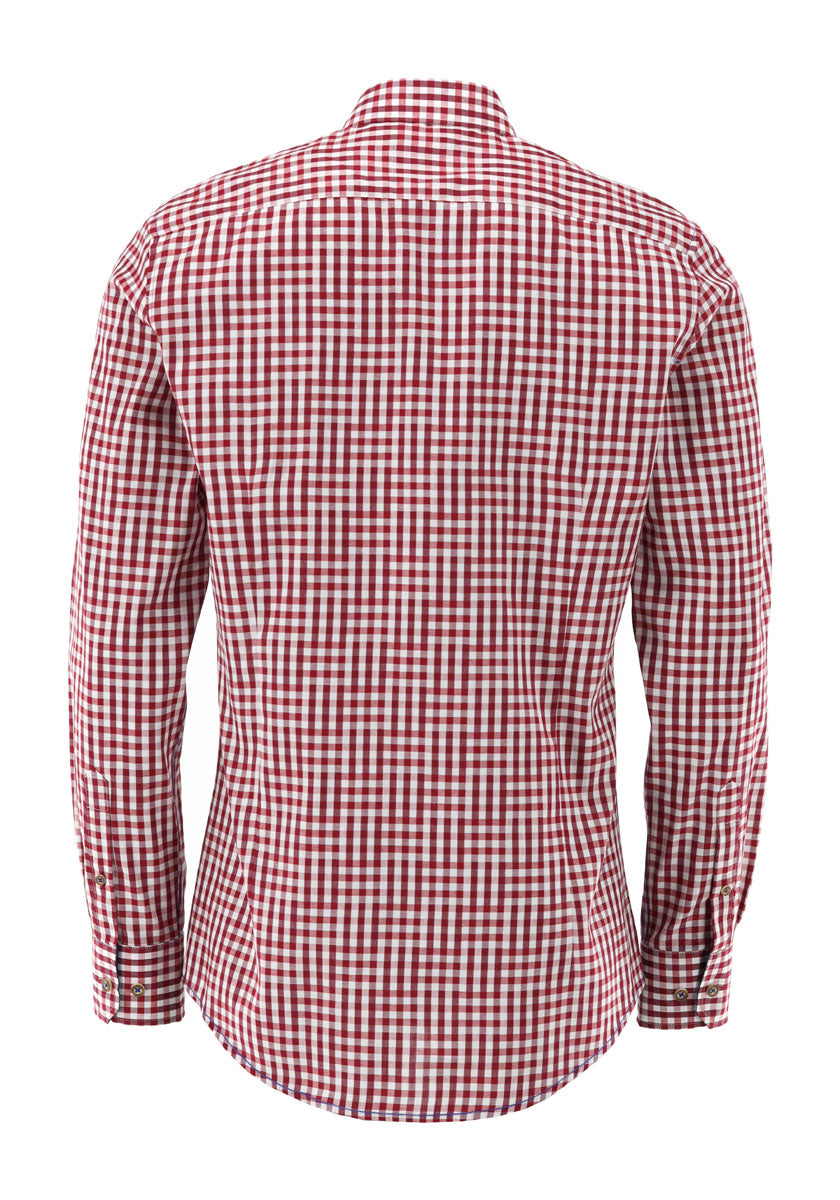 OS Trachten Trachtenhemd Slim Fit Merogu (extra lang)