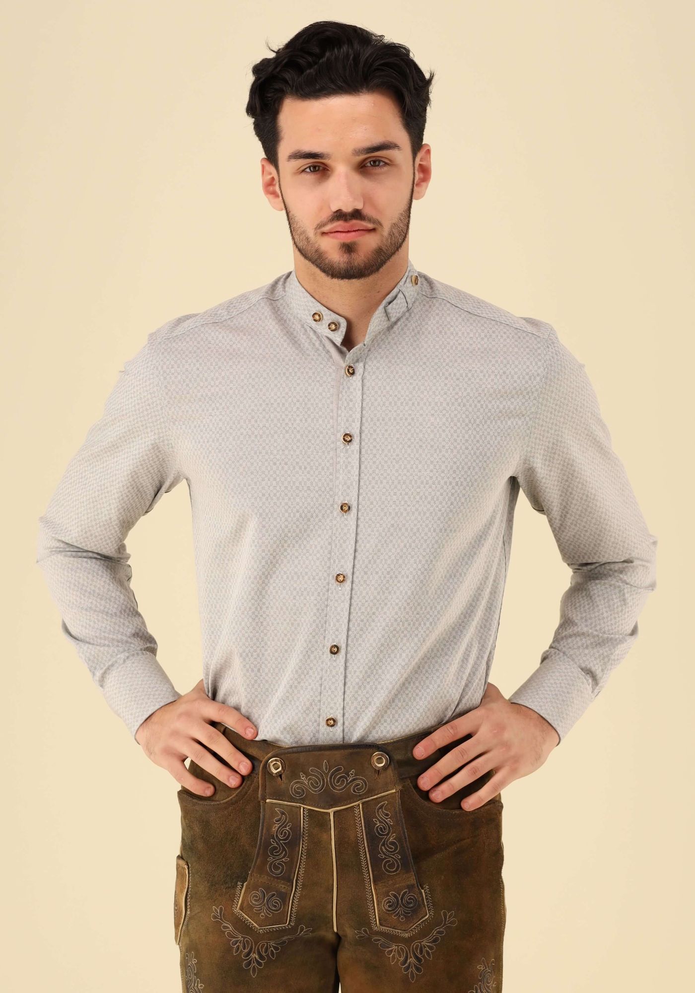 Gipfelstürmer Trachtenhemd Slim Fit Honou