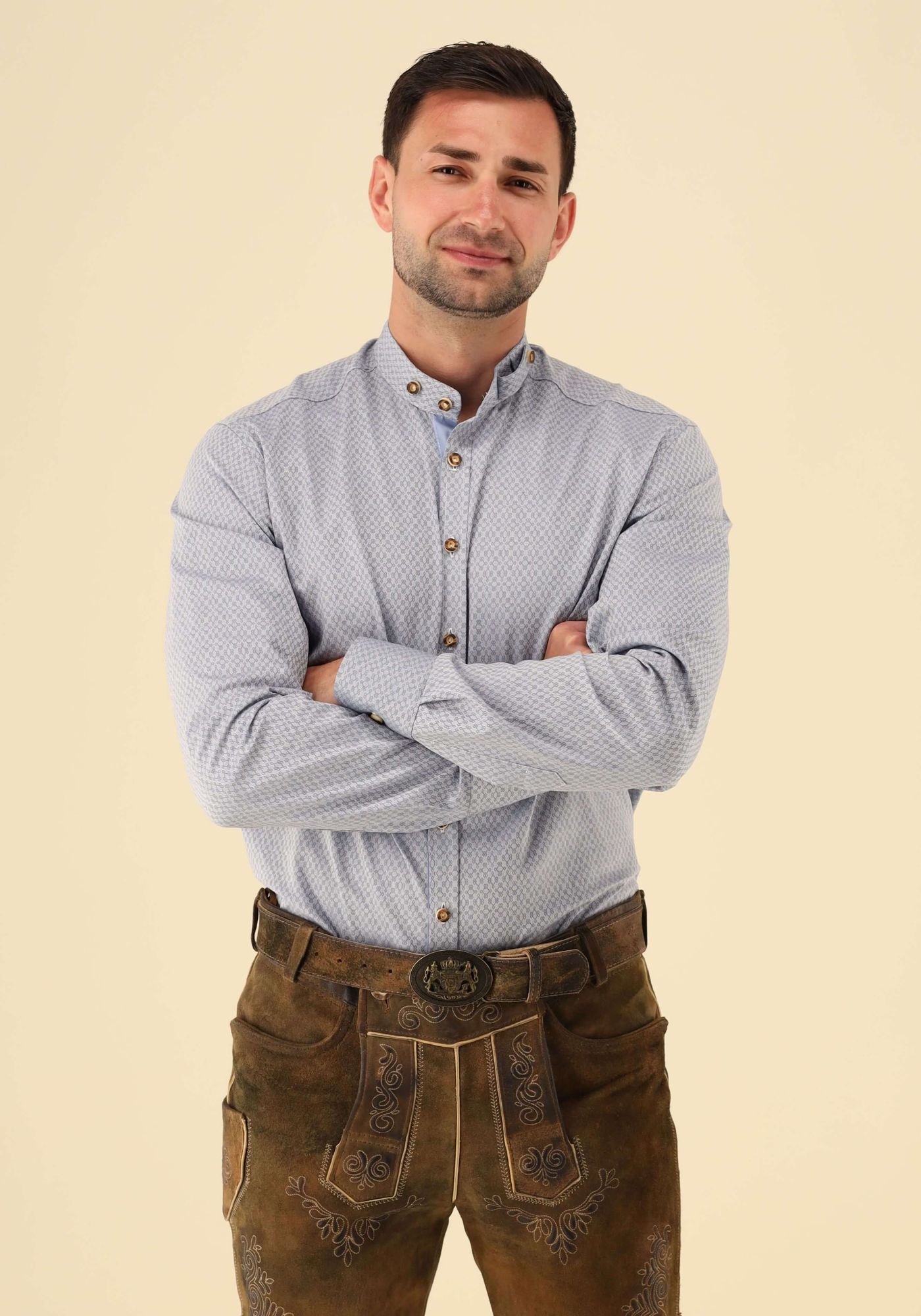 Gipfelstürmer Trachtenhemd Slim Fit Honou