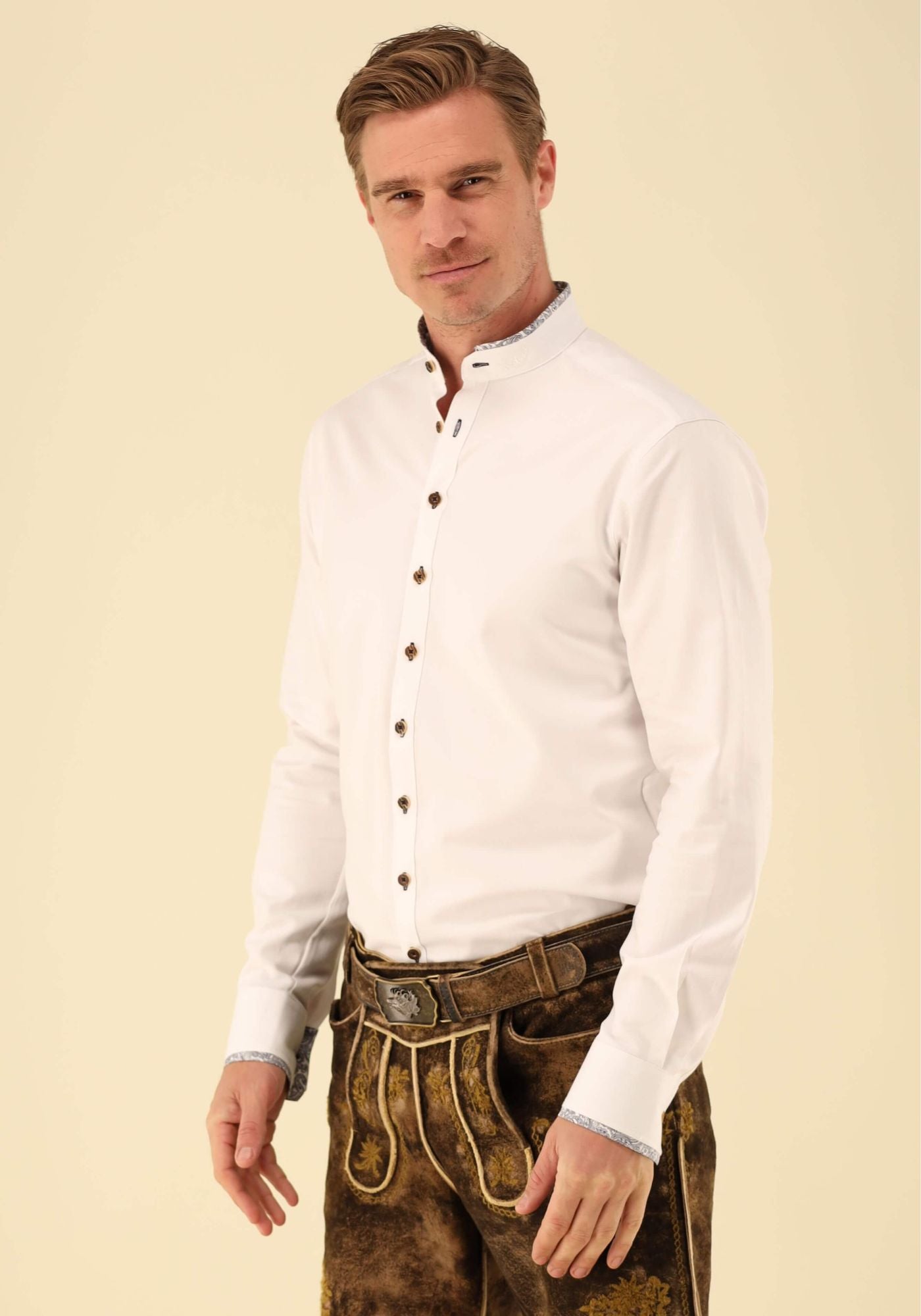 Gipfelstürmer Trachtenhemd Slim Fit Lisanu