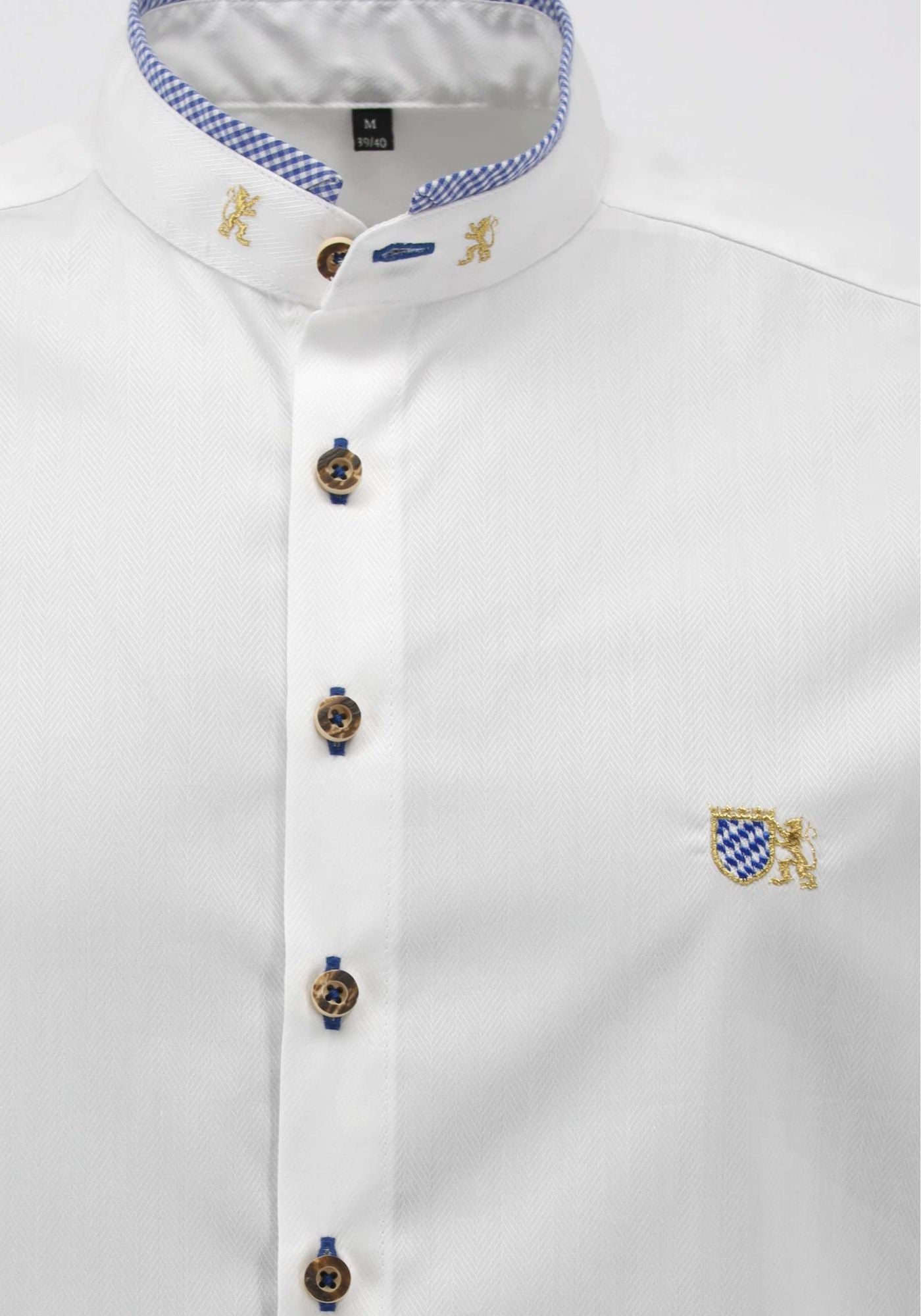 Gipfelstürmer Trachtenhemd Slim Fit Vemari