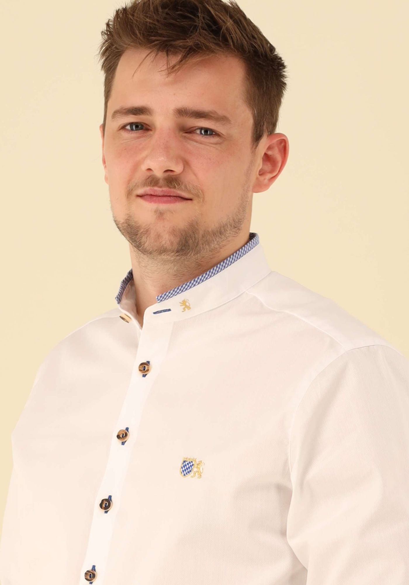 Gipfelstürmer Trachtenhemd Slim Fit Vemari