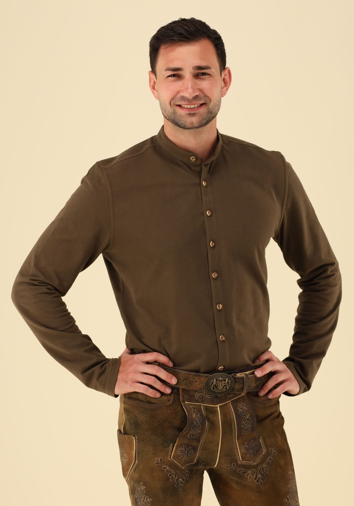 Gipfelstürmer Trachtenhemd Body Fit Klamby