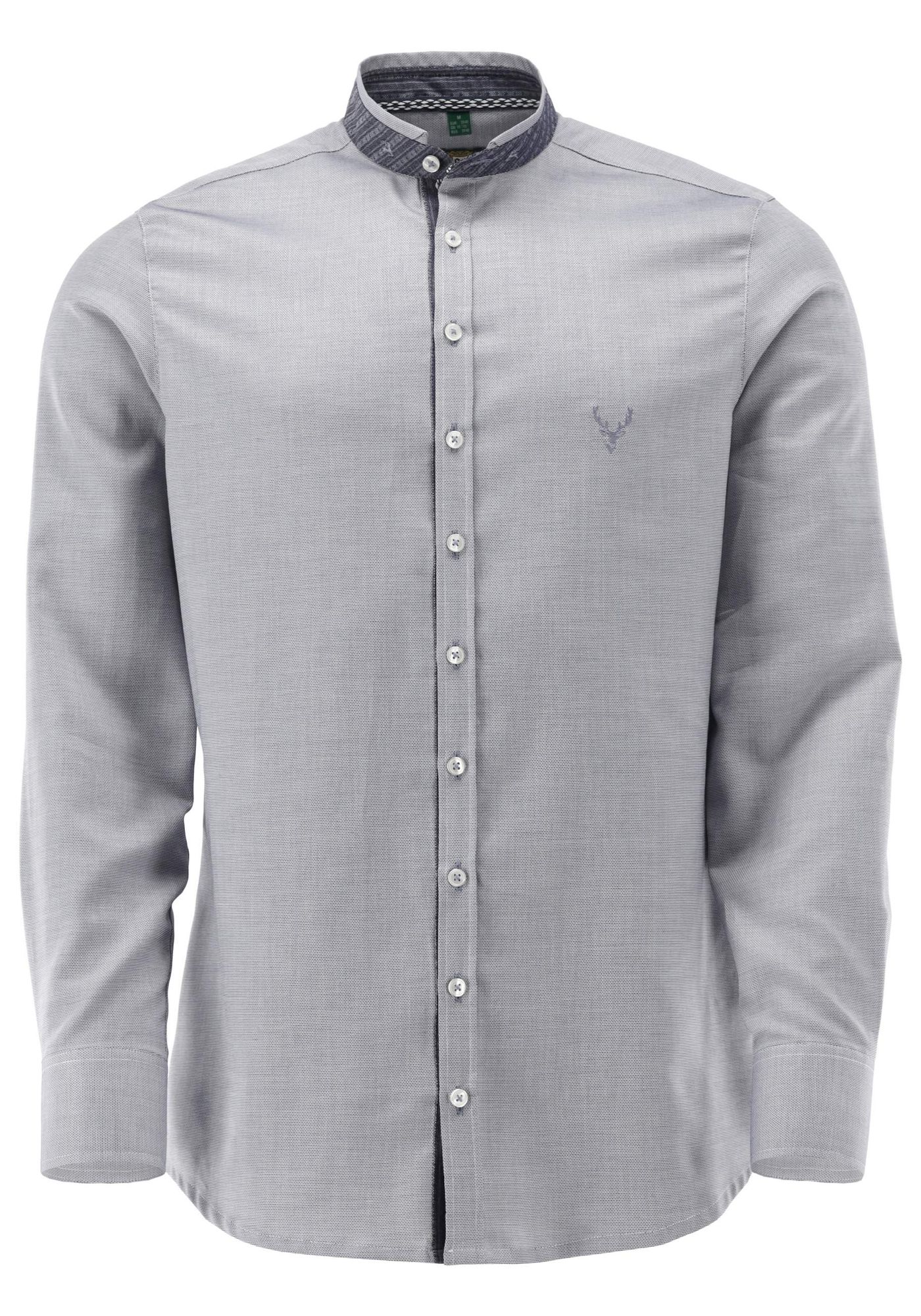 OS Trachten Trachtenhemd Slim Fit Spidan