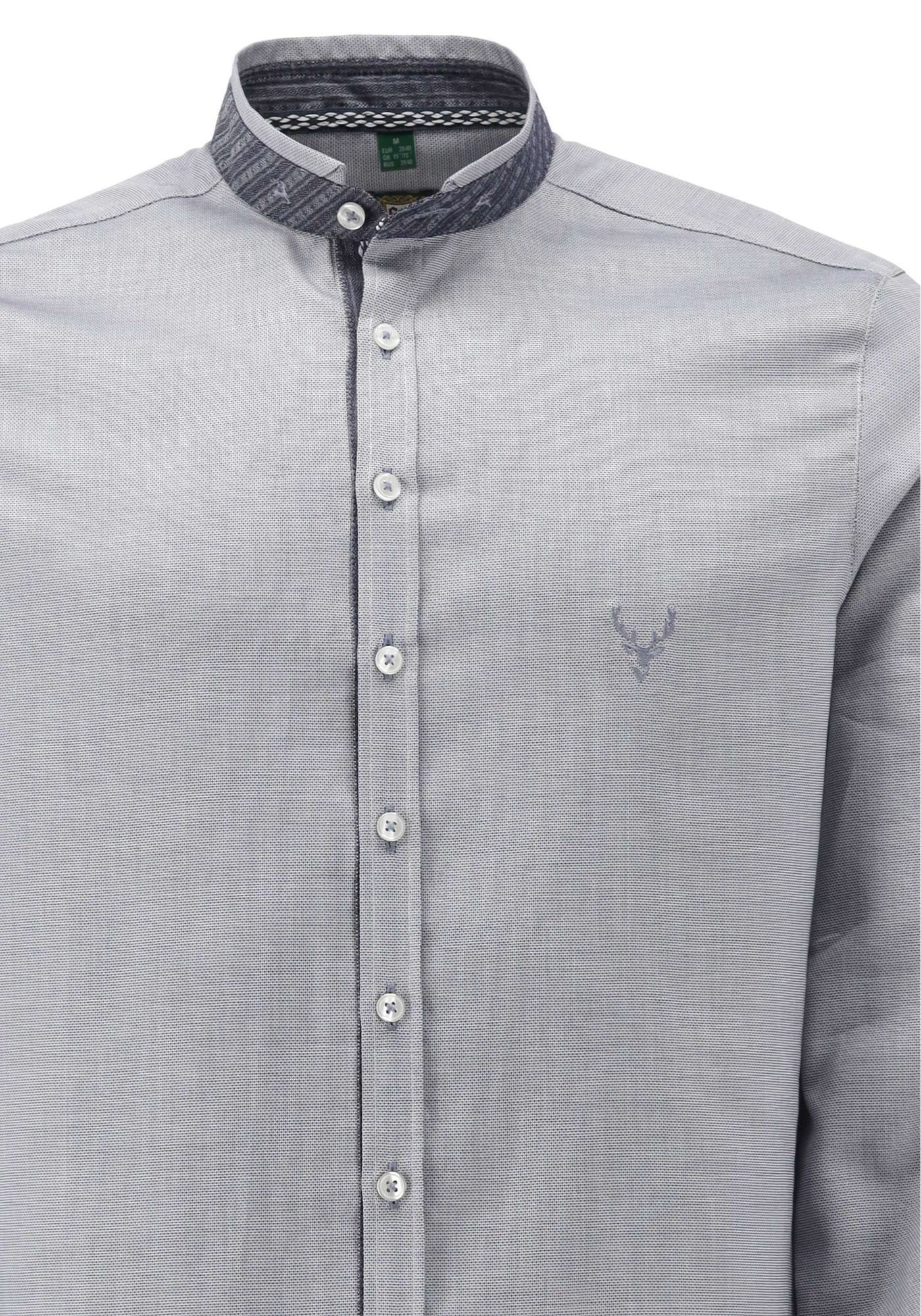 OS Trachten Trachtenhemd Slim Fit Spidan