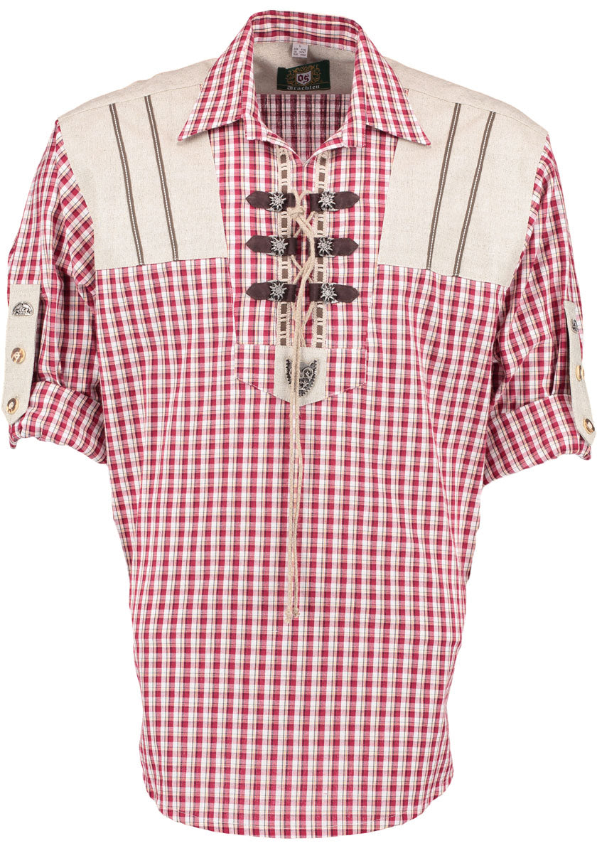 OS Trachten Trachtenhemd Regular Fit Kluncu