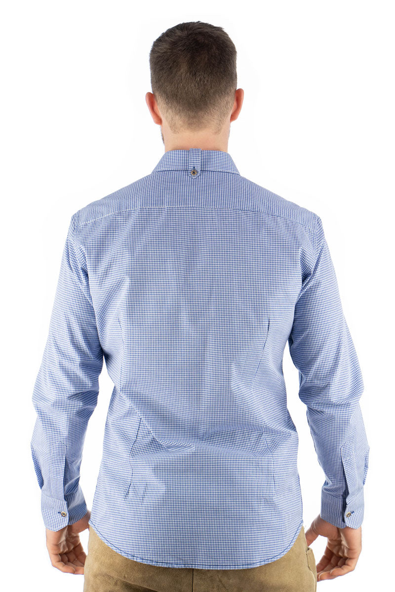 OS Trachten Trachtenhemd Slim Fit Frusla