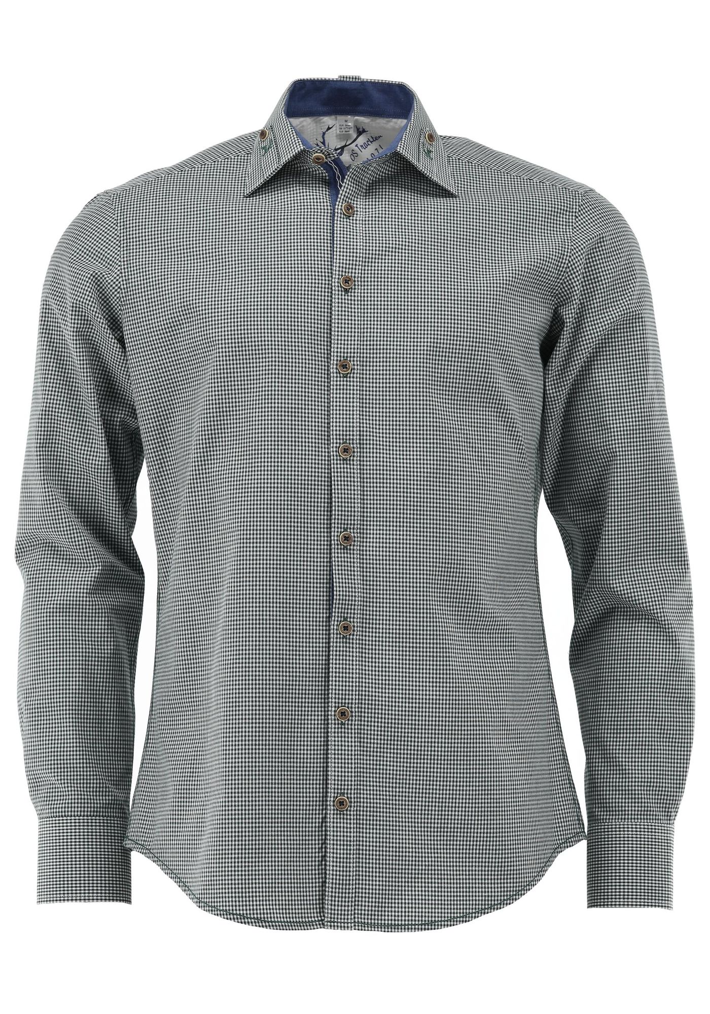 OS Trachten Trachtenhemd Slim Fit Frusla