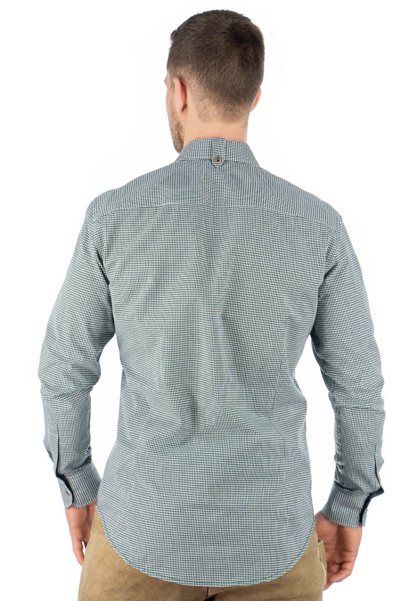 OS Trachten Trachtenhemd Slim Fit Frusla