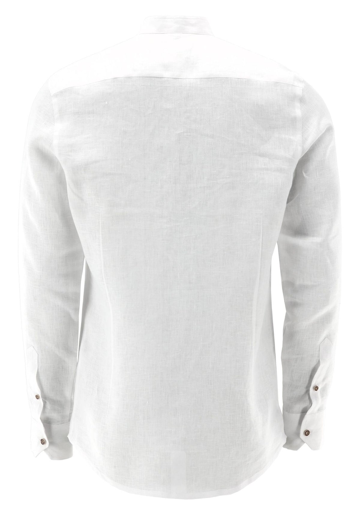 Gipfelstürmer Trachtenhemd 100% Leinen Slim Fit Zezod