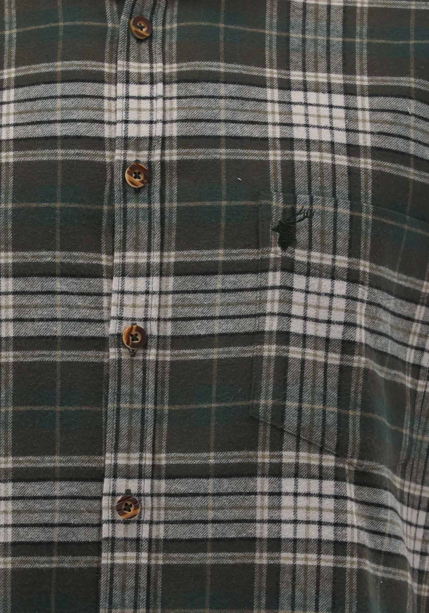 OS Trachten Flanellhemd Regular Fit Etawir