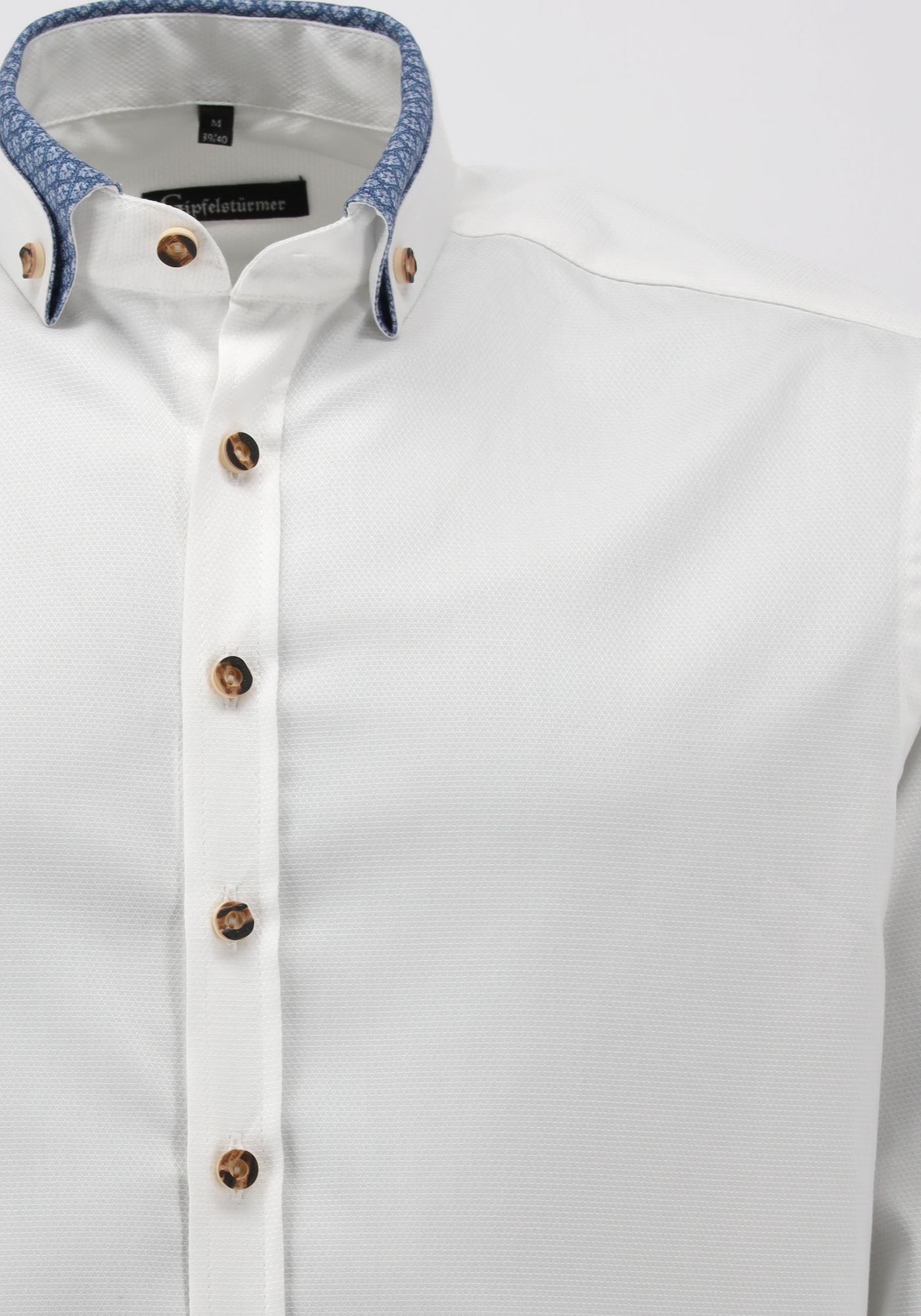 Gipfelstürmer Trachtenhemd Slim Fit Melura