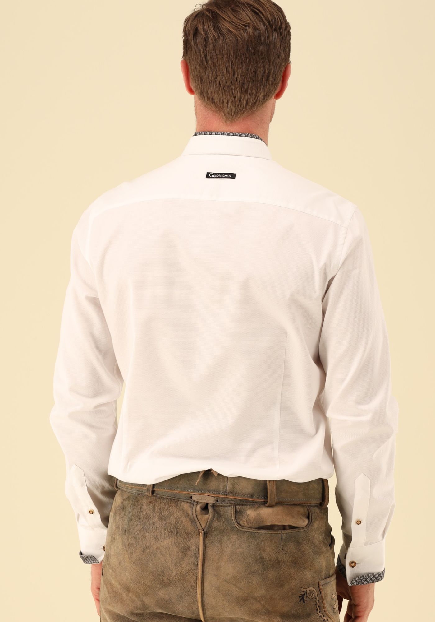 Gipfelstürmer Trachtenhemd Slim Fit Melura
