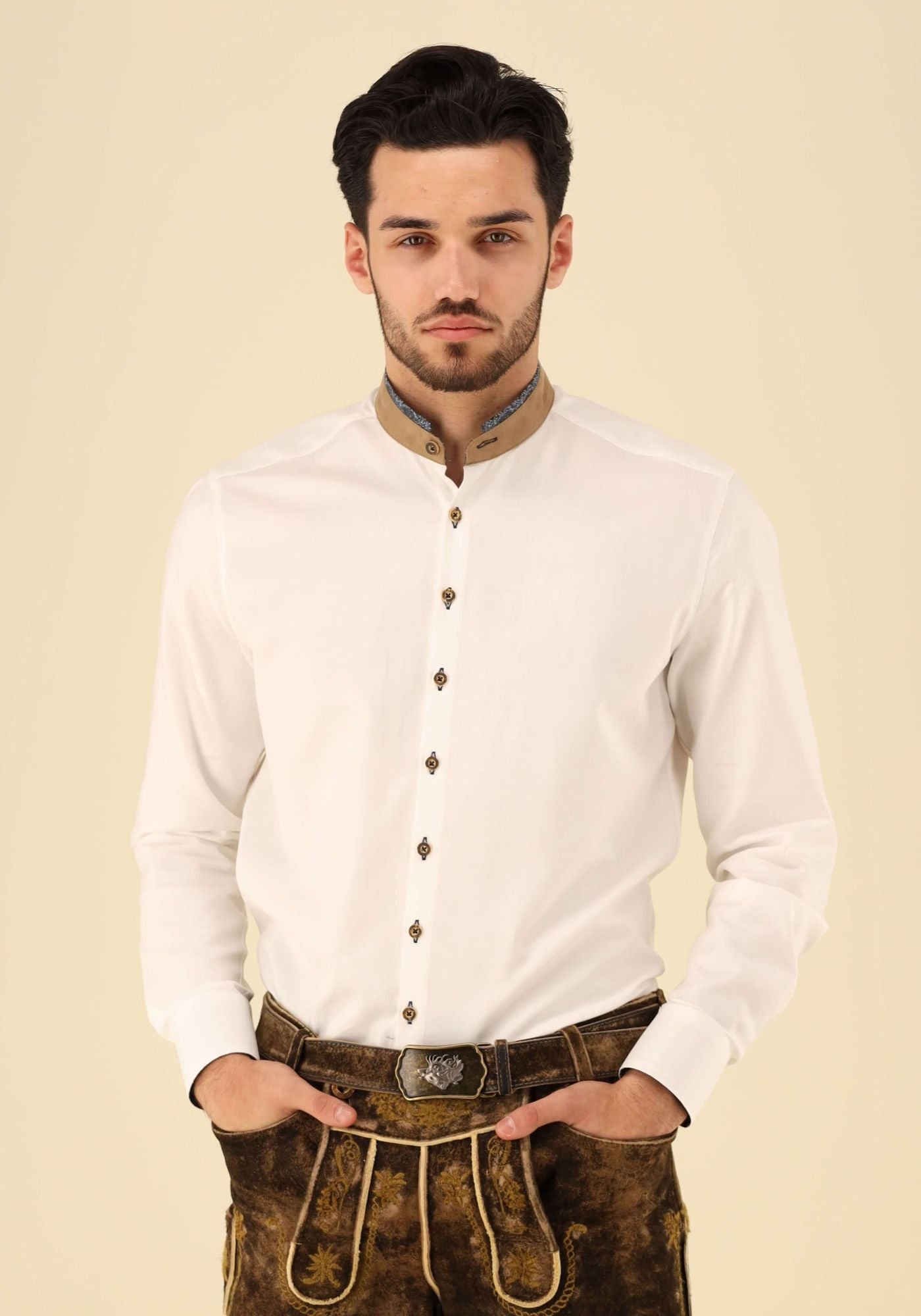 Gipfelstürmer Trachtenhemd Slim Fit Depir