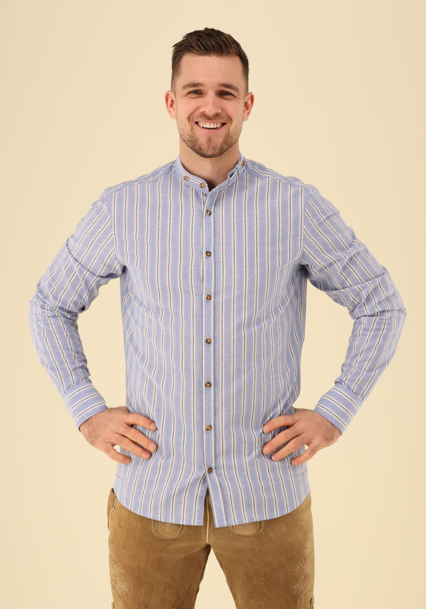 Gipfelstürmer Trachtenhemd Slim Fit Xinora