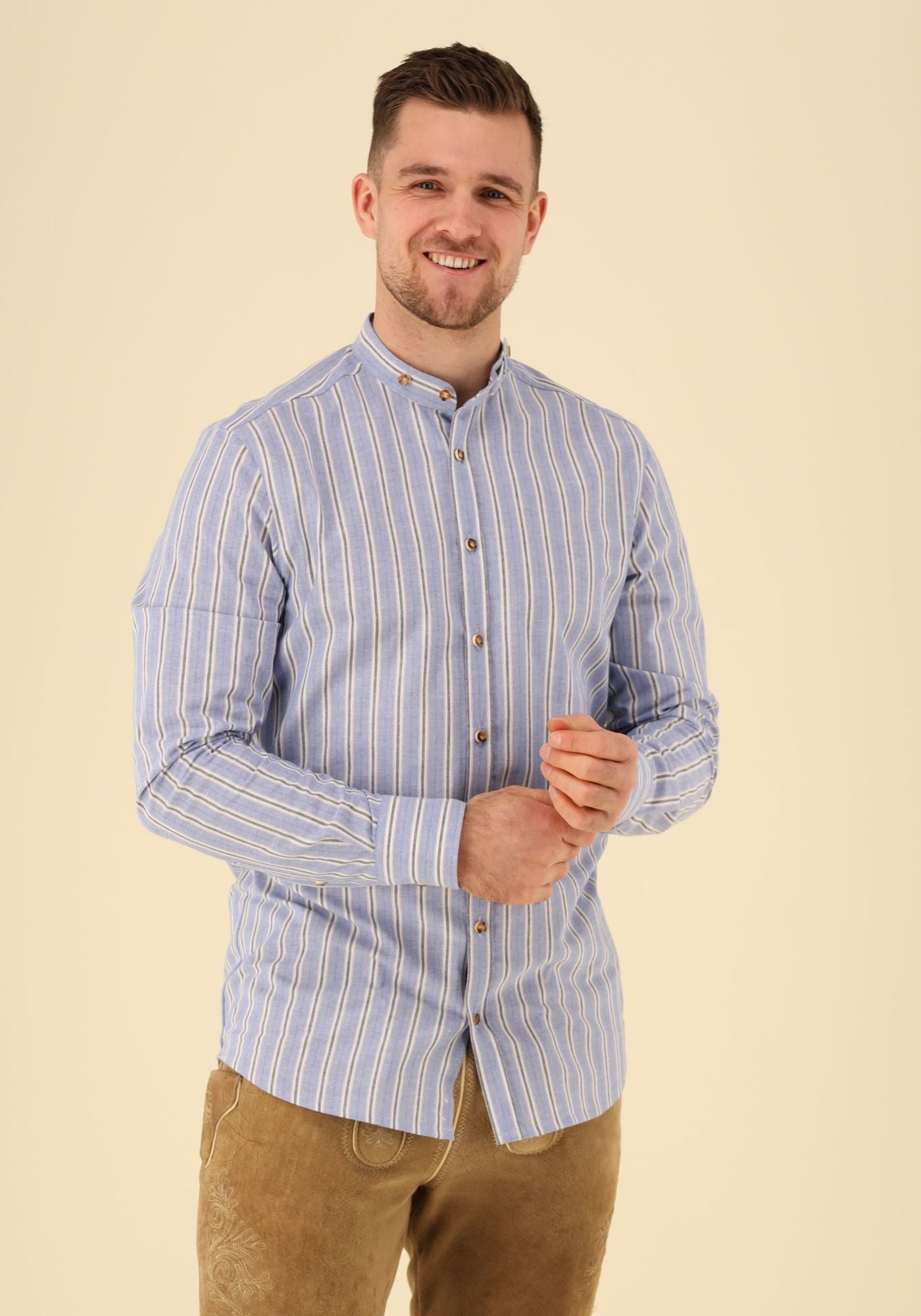 Gipfelstürmer Trachtenhemd Slim Fit Xinora
