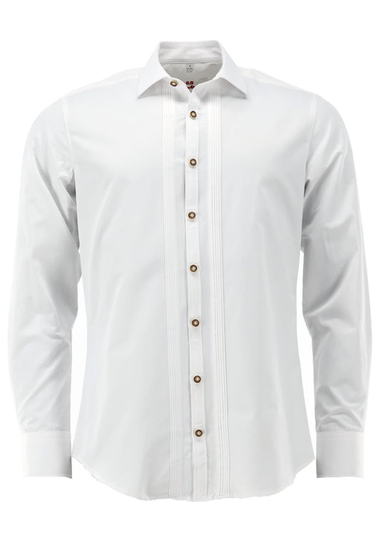 OS Trachten Trachtenhemd Slim Fit Lexor