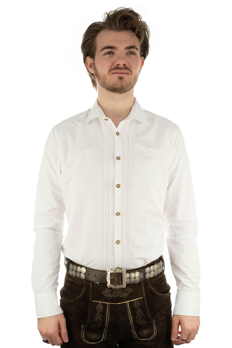 OS Trachten Trachtenhemd Slim Fit Lexor