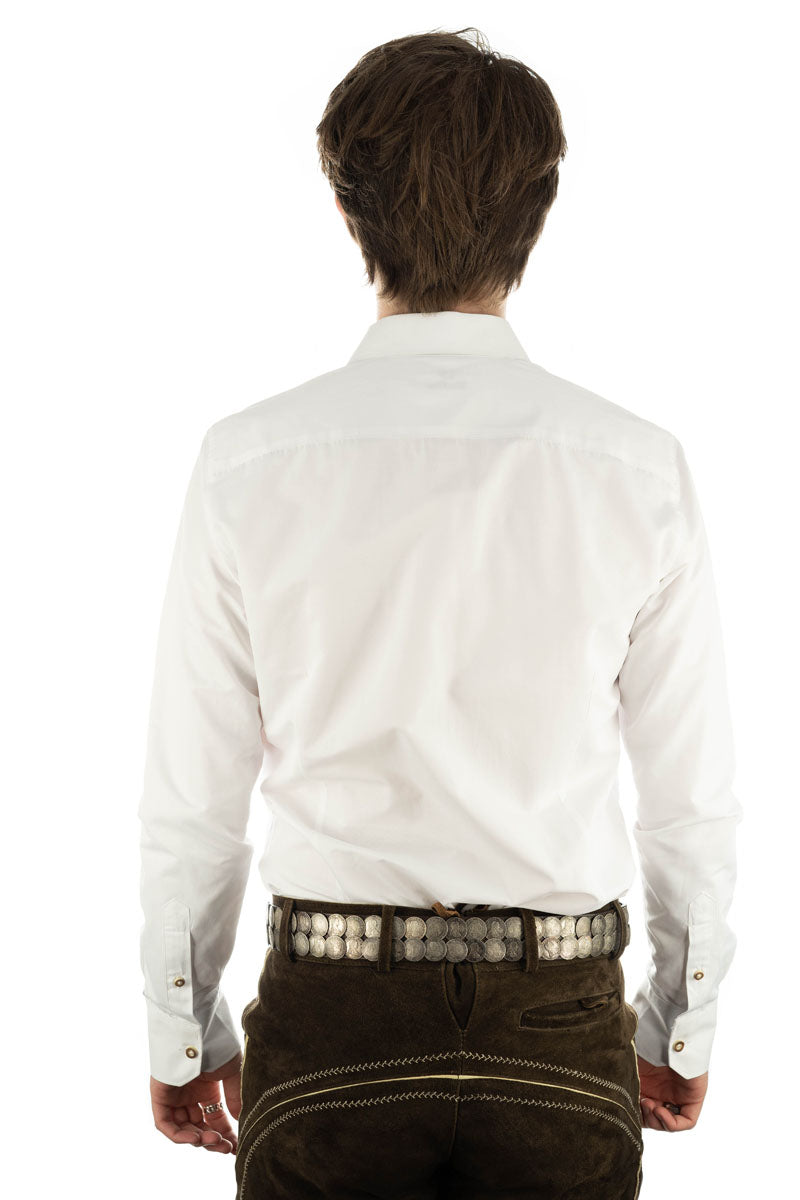 OS Trachten Trachtenhemd Slim Fit Lexor