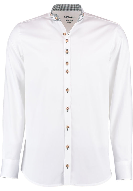 OS Trachten Trachtenhemd Slim Fit Bolapu