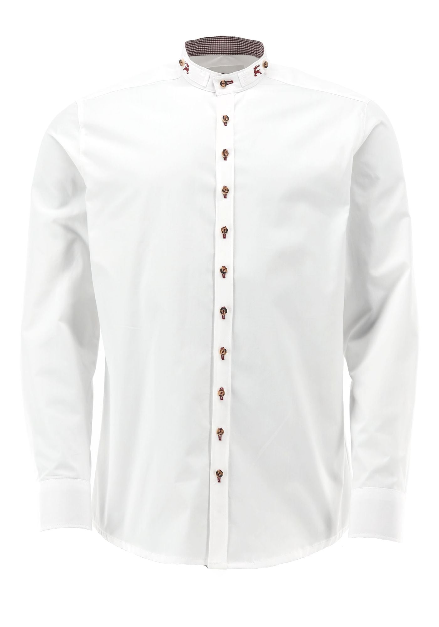 OS Trachten Trachtenhemd Slim Fit Omsaya