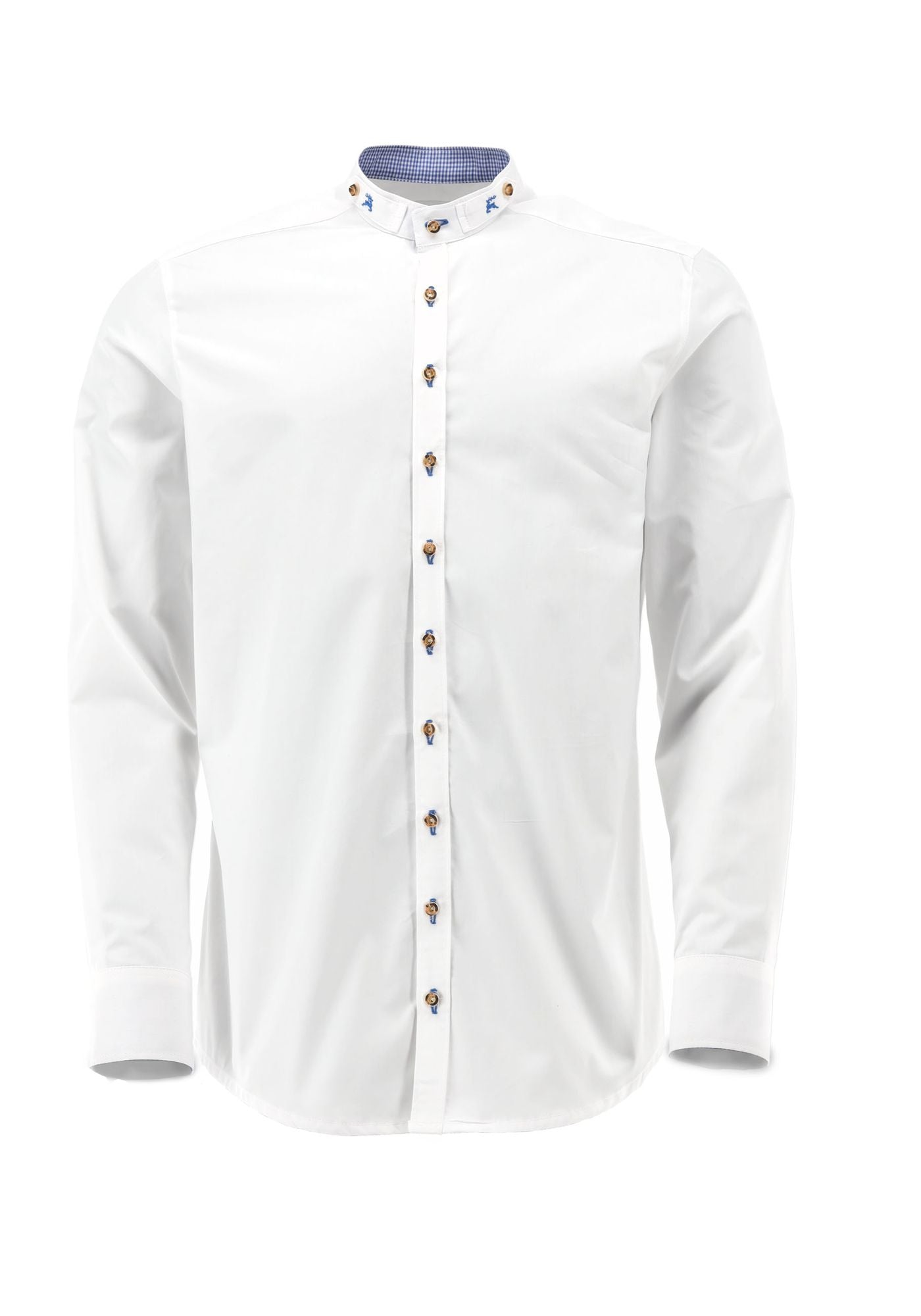 OS Trachten Trachtenhemd Slim Fit Omsaya