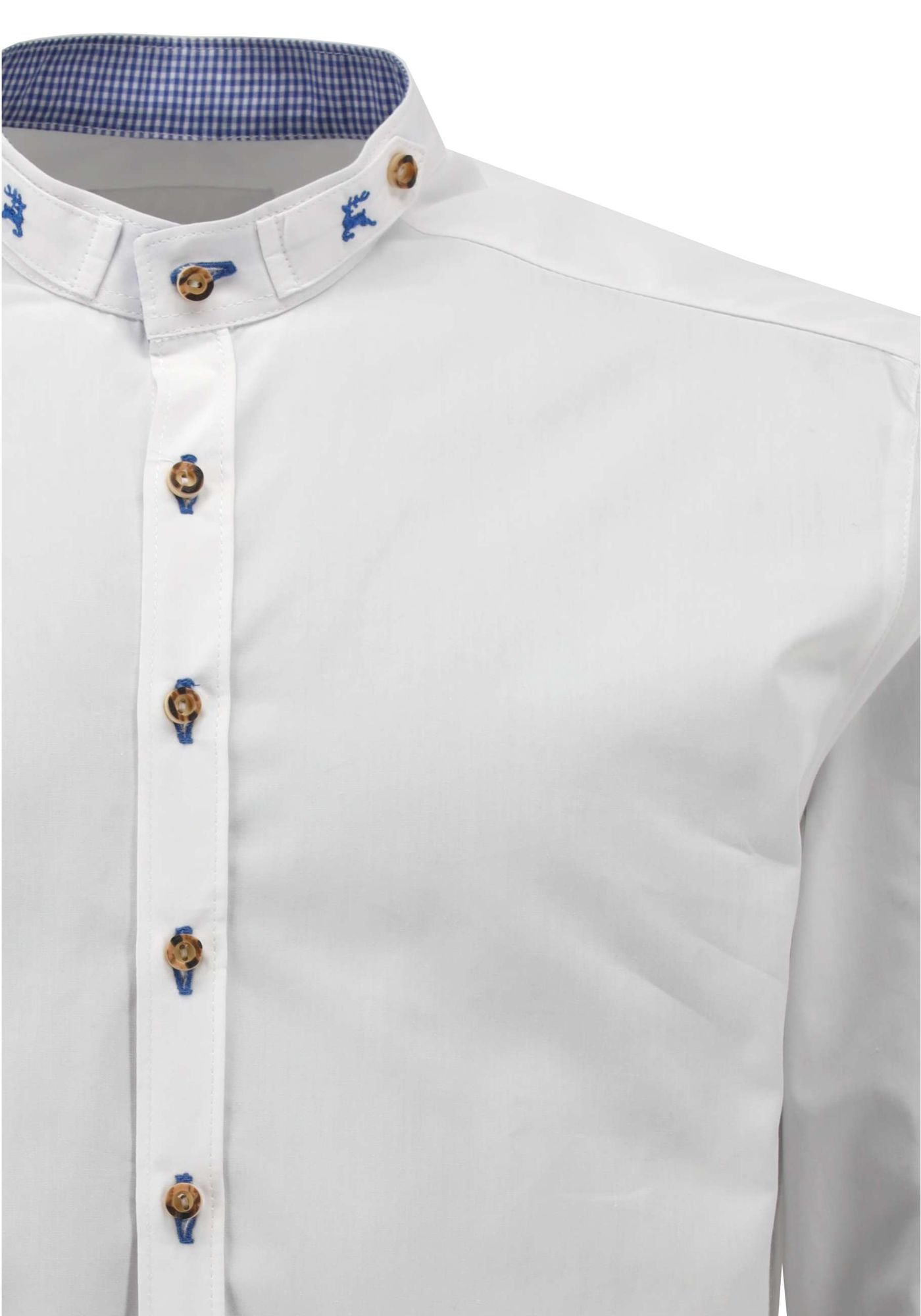 OS Trachten Trachtenhemd Slim Fit Omsaya