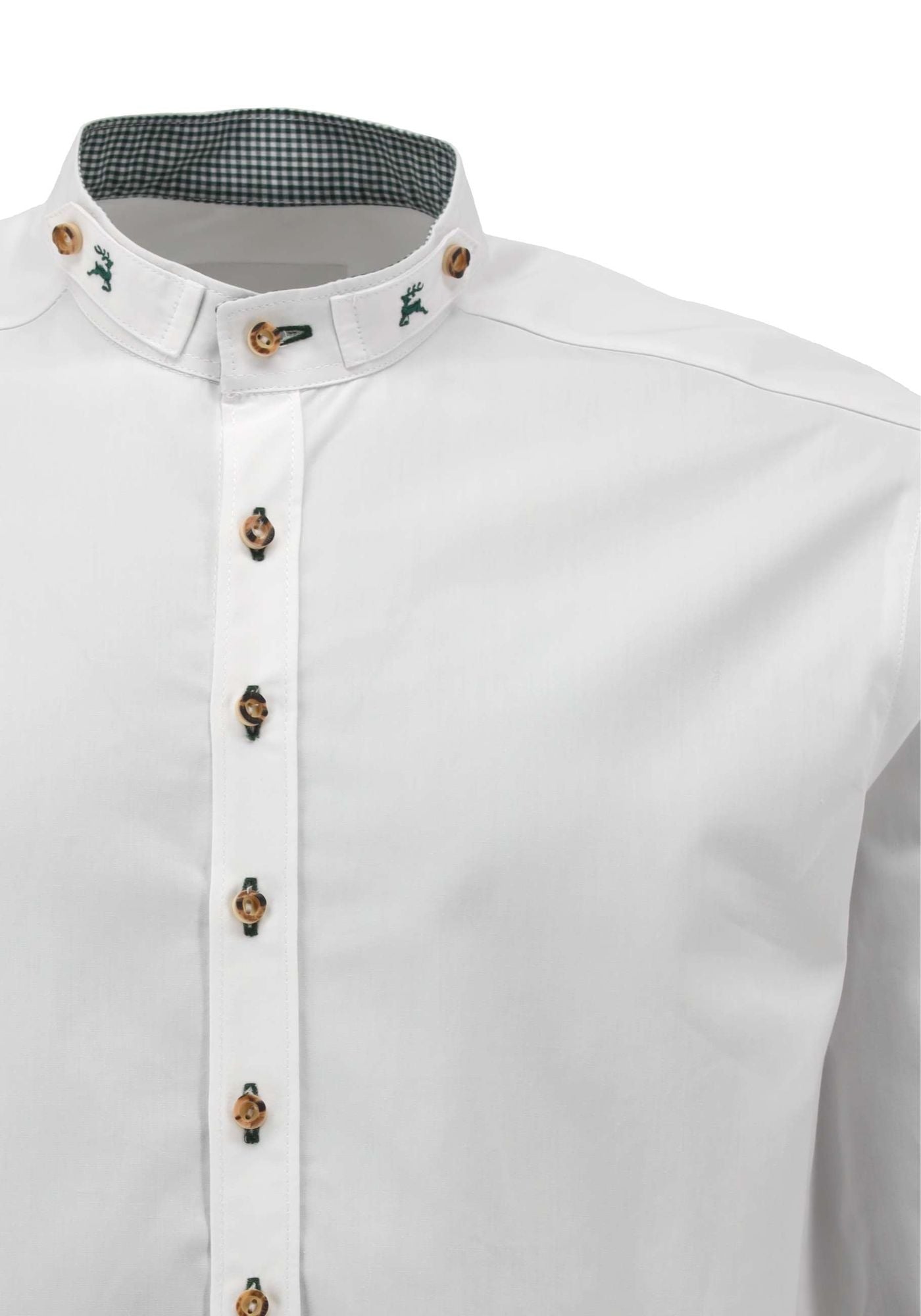 OS Trachten Trachtenhemd Slim Fit Omsaya