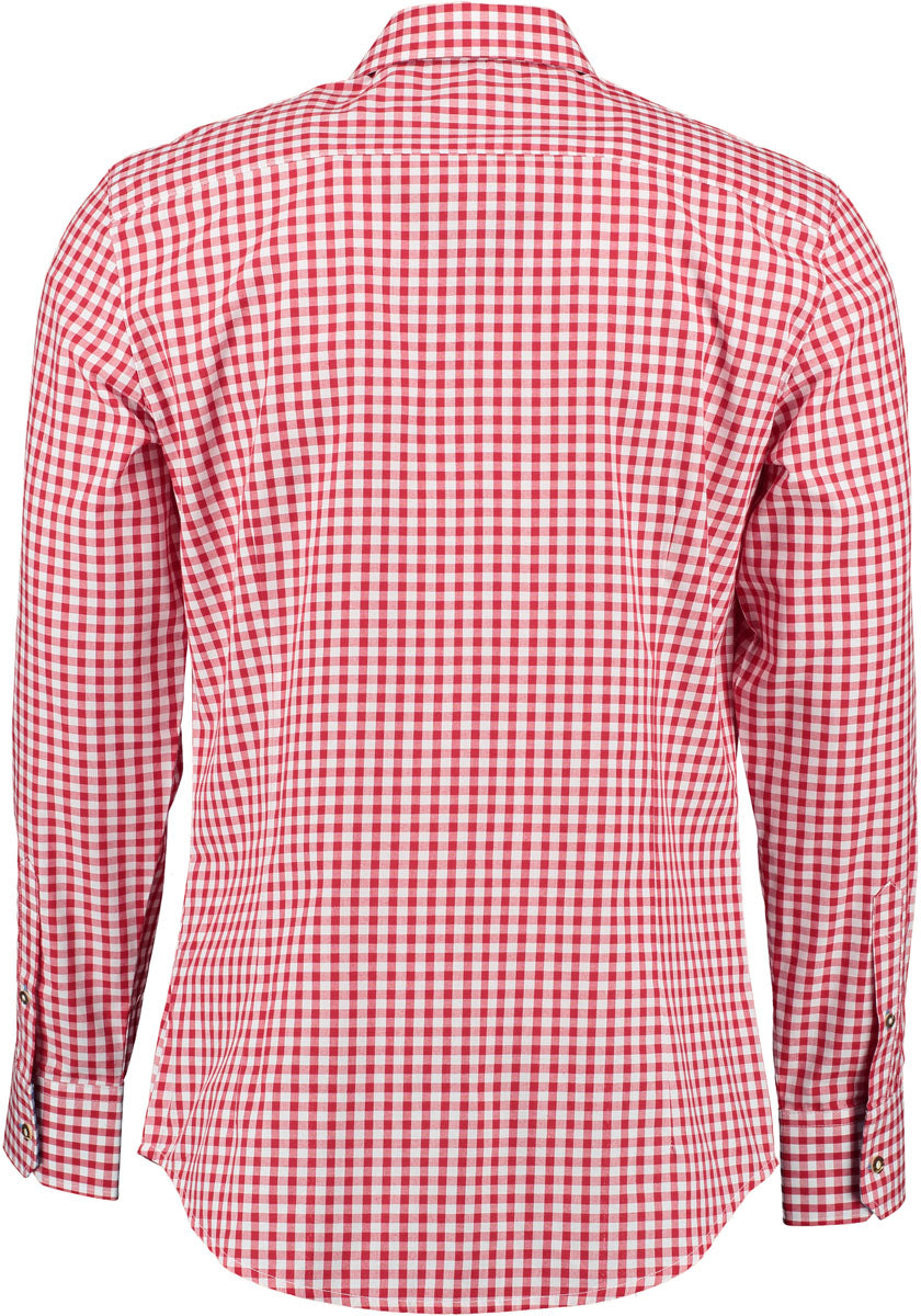 OS Trachten Trachtenhemd Slim Fit Pasevu
