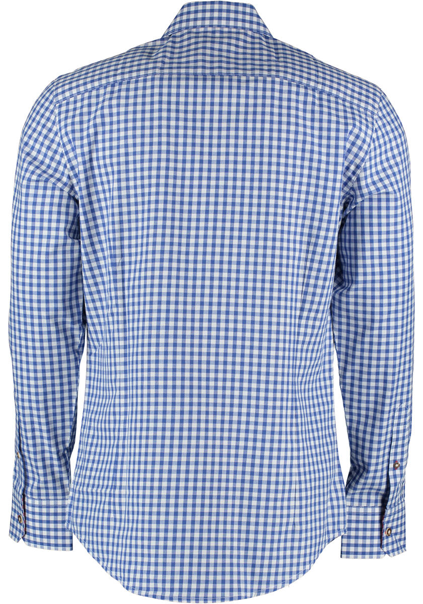 OS Trachten Trachtenhemd Slim Fit Pasevu