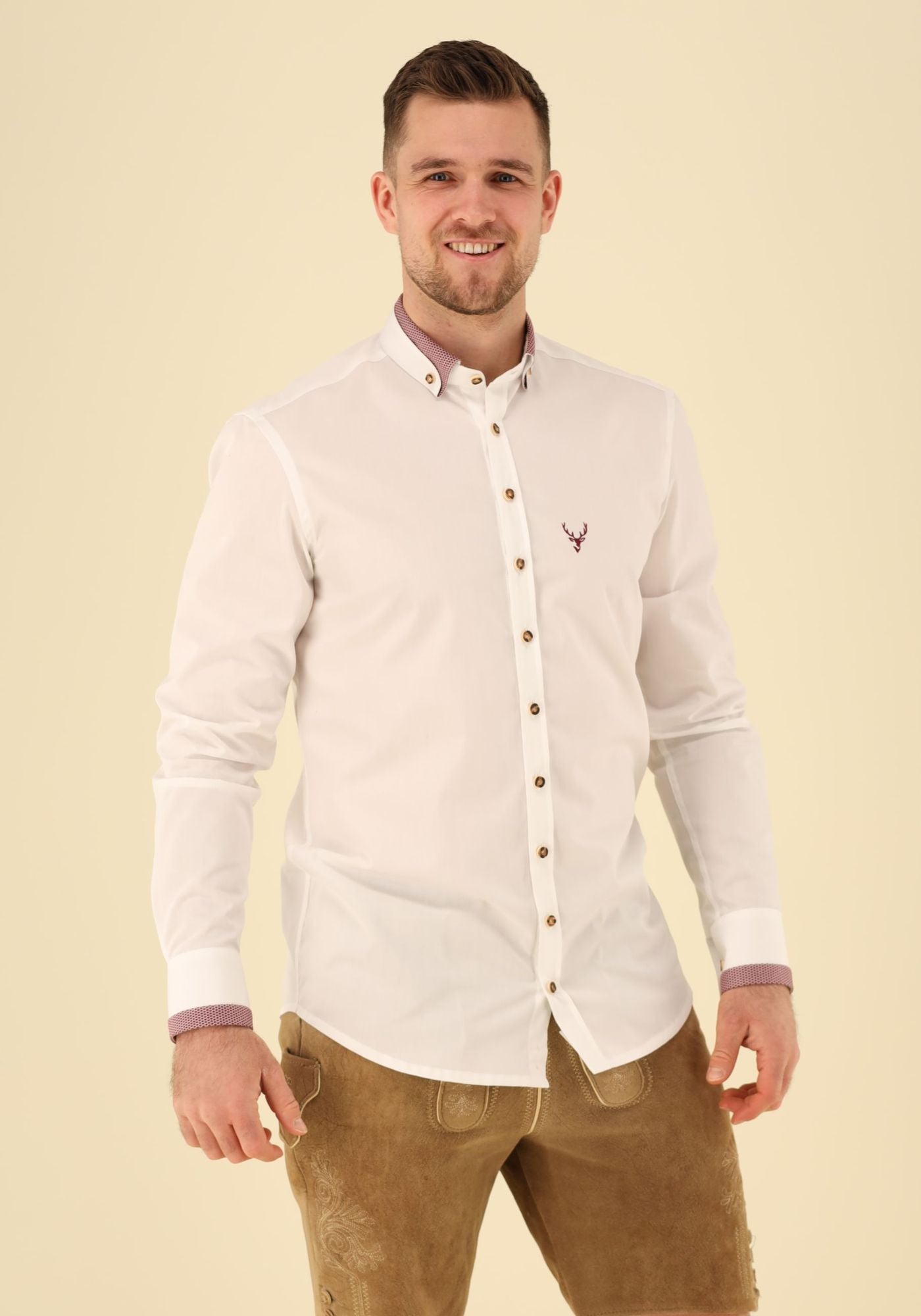 Gipfelstürmer Trachtenhemd Slim Fit Domira