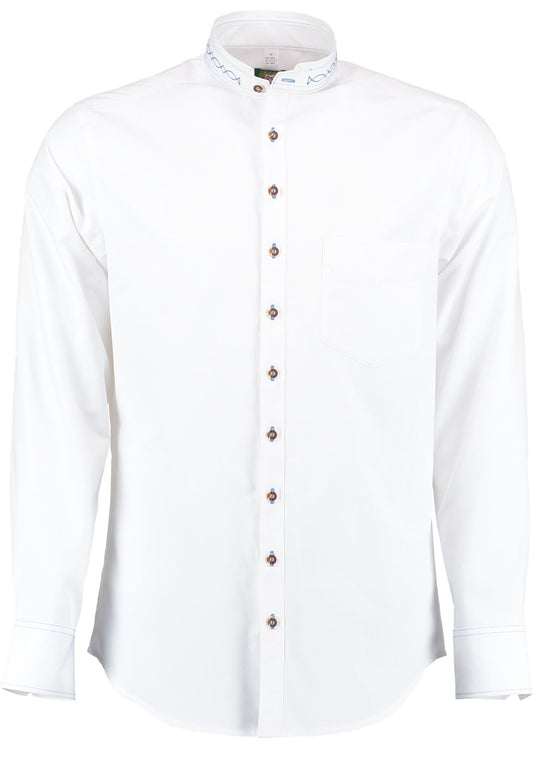 OS Trachten Trachtenhemd Slim Fit Storax