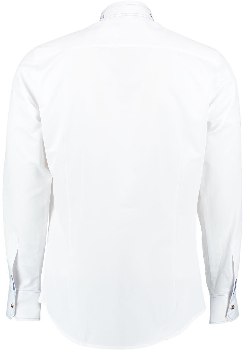 OS Trachten Trachtenhemd Slim Fit Storax