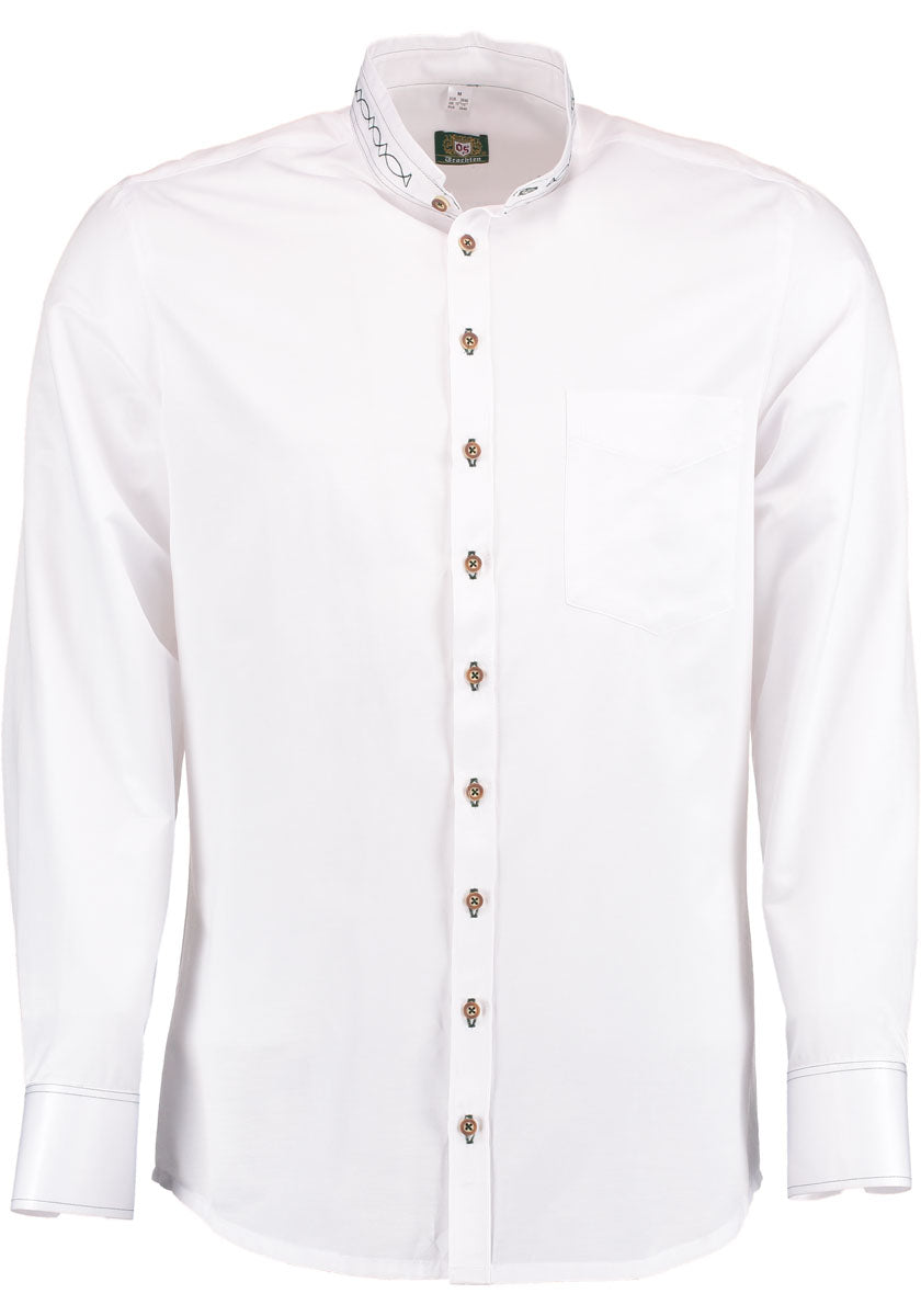 OS Trachten Trachtenhemd Slim Fit Storax