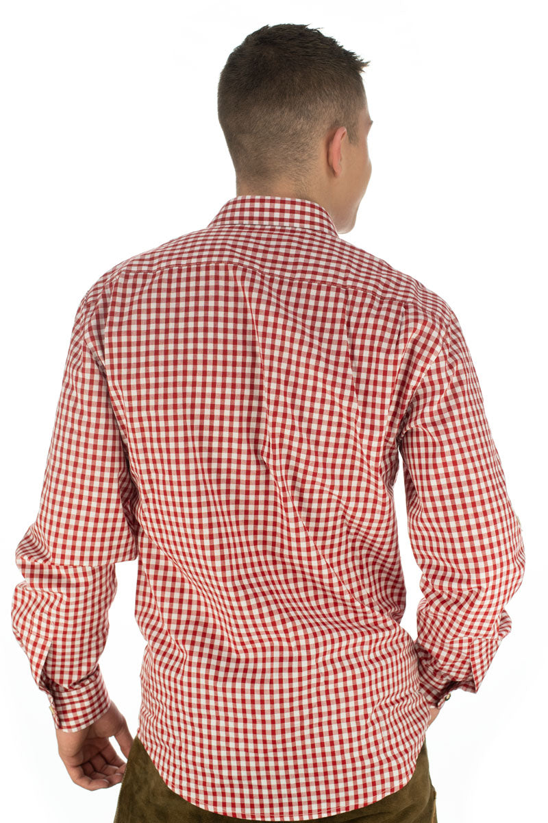 OS Trachten Trachtenhemd Regular Fit Trufu
