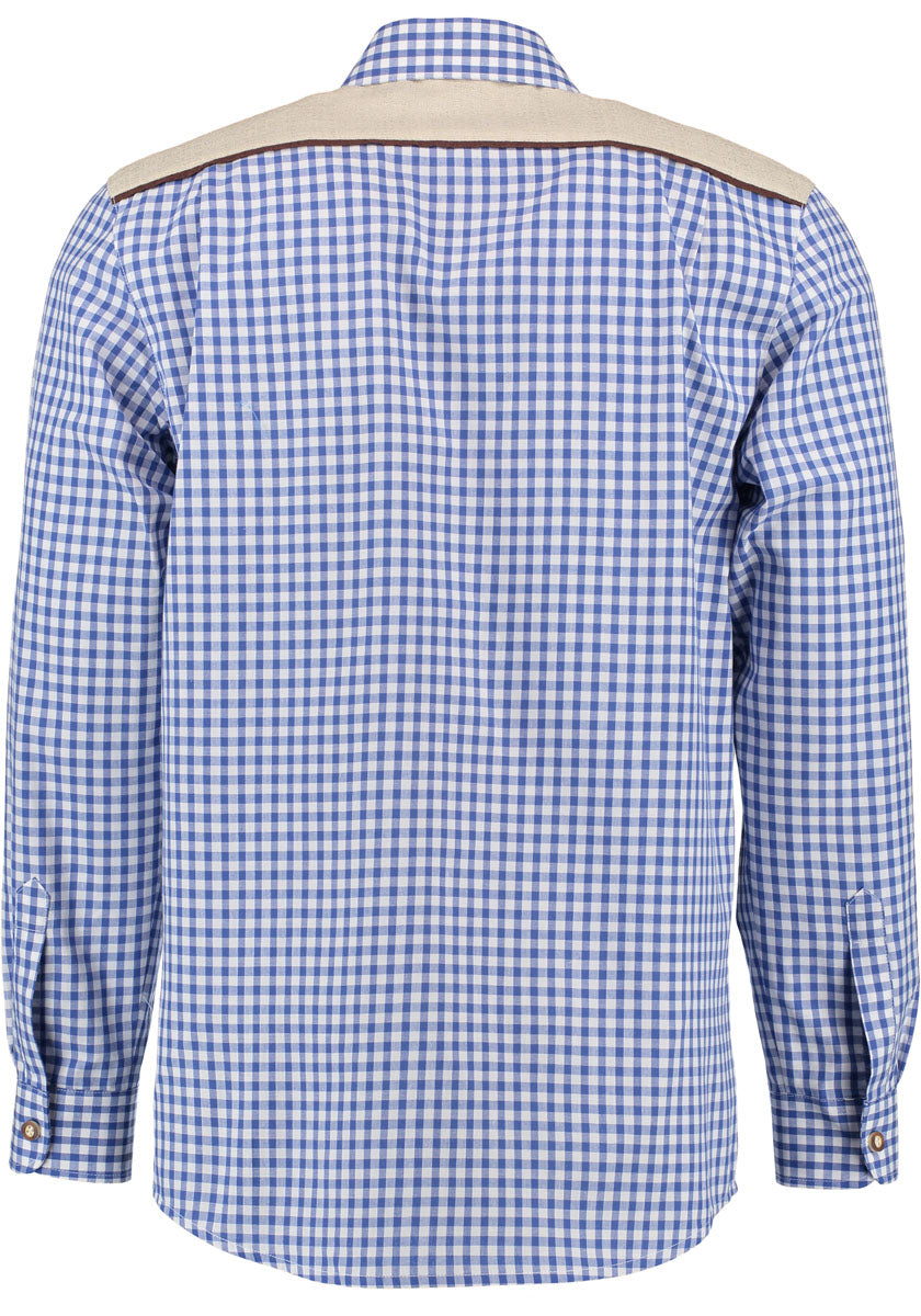 OS Trachten Trachtenhemd Regular Fit Draker