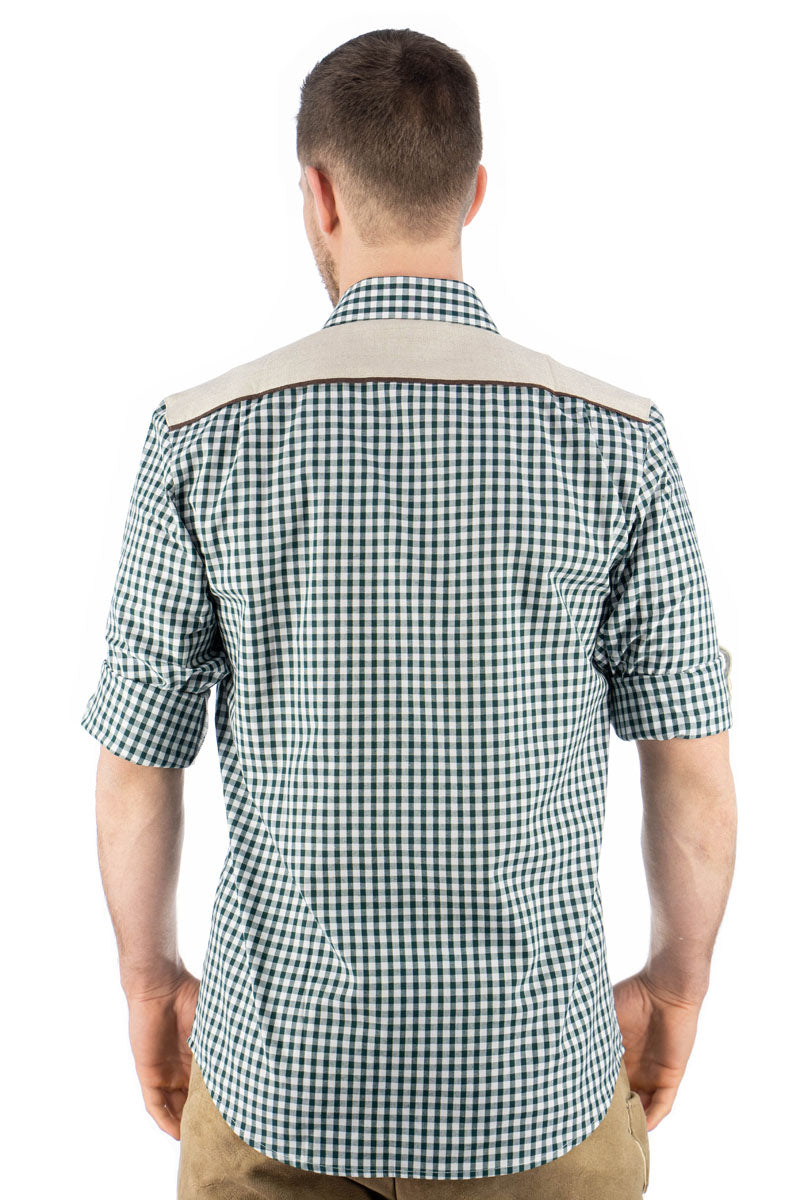 OS Trachten Trachtenhemd Regular Fit Draker