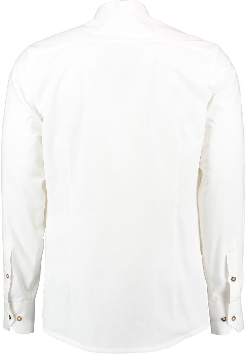 OS Trachten Trachtenhemd Slim Fit Letoya