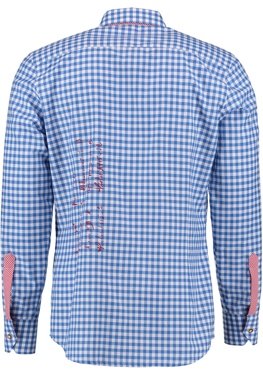 OS Trachten Trachtenhemd Slim Fit Ogonax