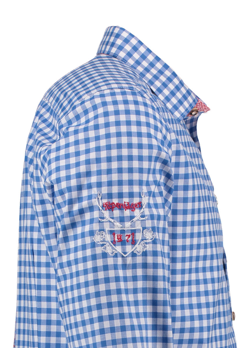 OS Trachten Trachtenhemd Slim Fit Ogonax