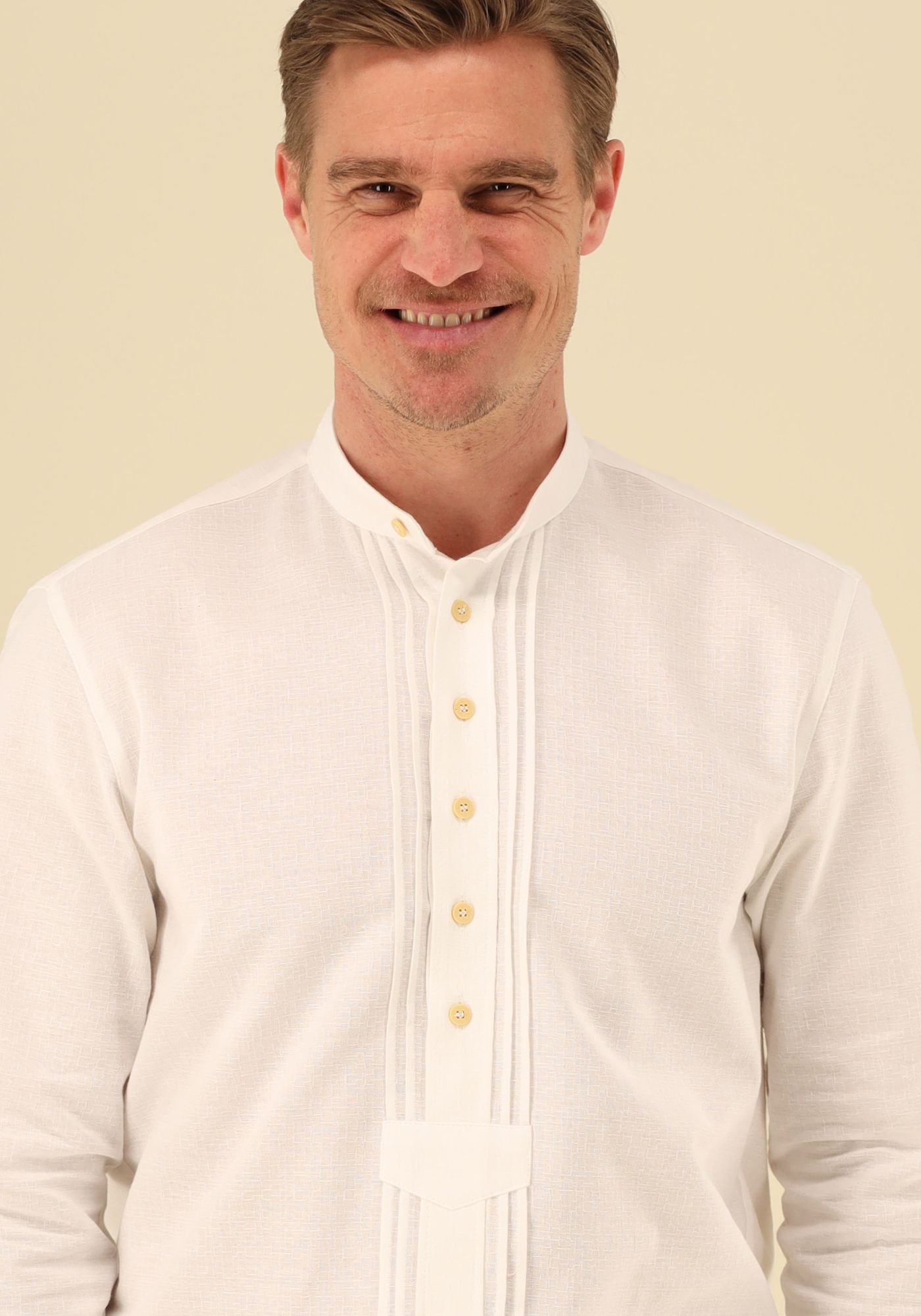 OS Trachten Trachtenhemd Slim Fit Iriti