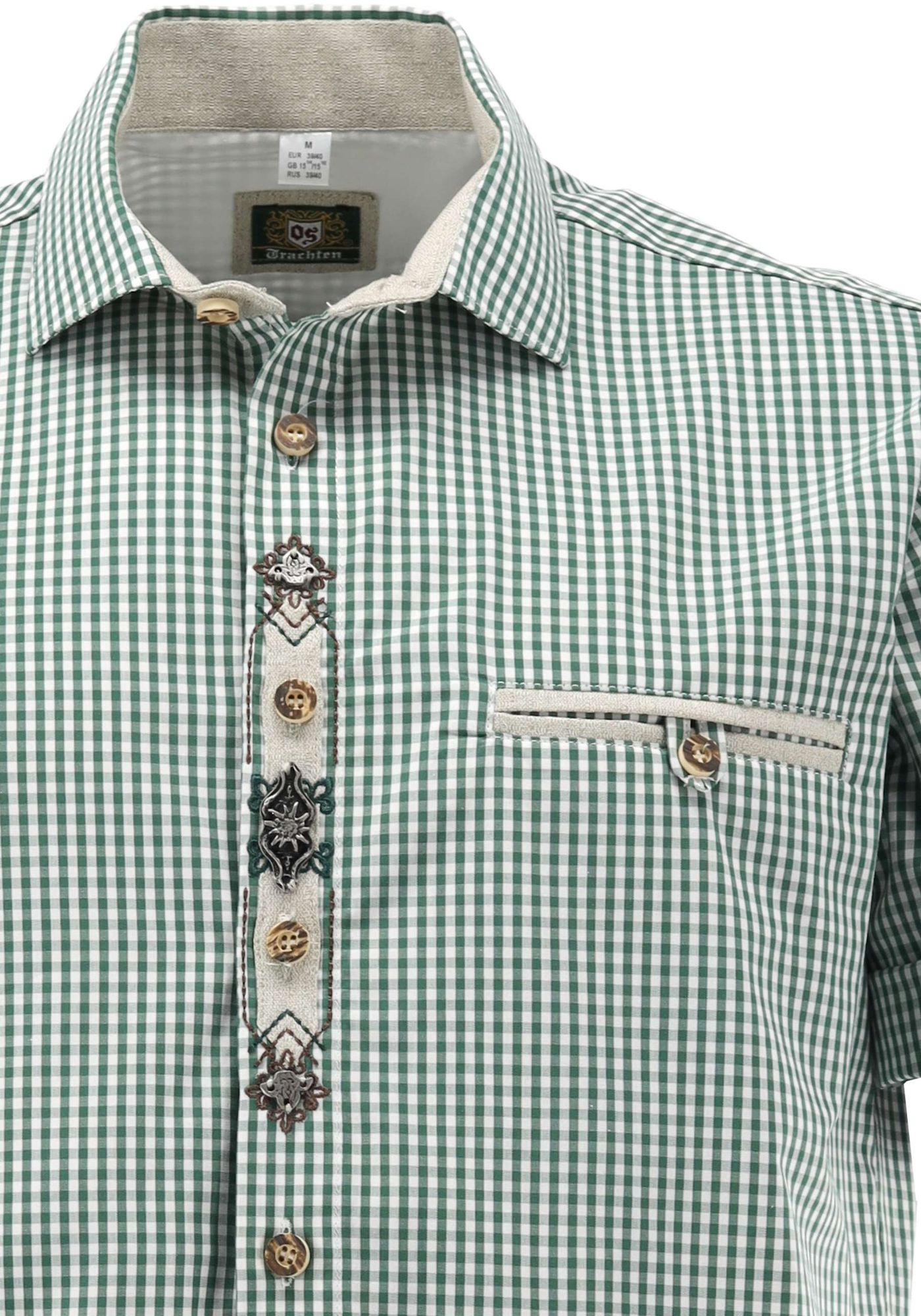 OS Trachten Hemd Regular Fit Scuwe