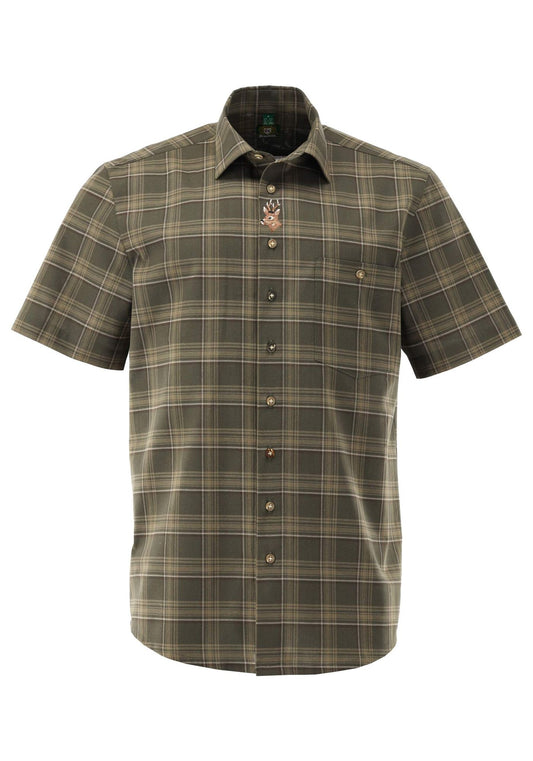 OS Trachten Jagdhemd Slim Fit Lobox