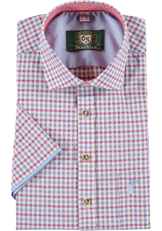 OS Trachten Trachtenhemd Slim Fit Gafoo